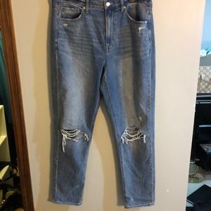 AE long mom jeans
